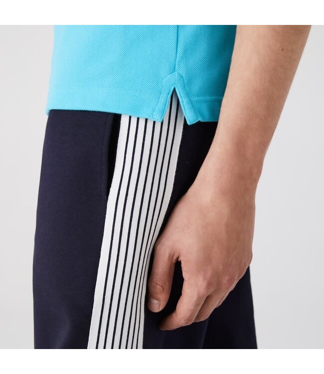 Lacoste Original L.12.12-Poloshirt, Slim Fit Petit-katoenpiqué, Aquablauw