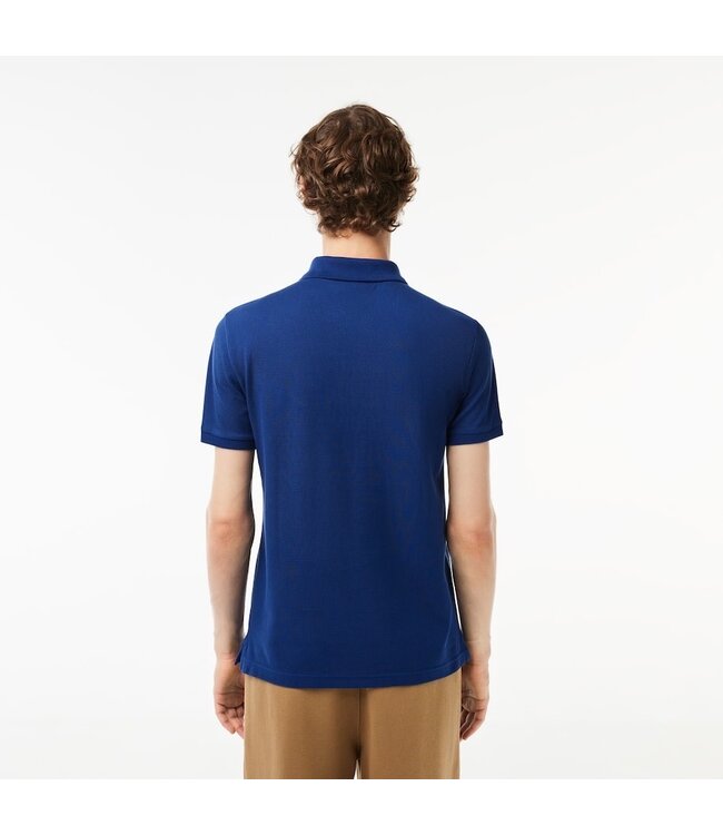 Lacoste Original L.12.12-Poloshirt, Slim Fit Petit-katoenpiqué, Royal Blauw