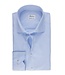 Stenstroms Overhemd, Lange Mouw, Twill Katoen, Lichtblauw, Fijne Structuur, Fitted Body