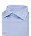 Stenstroms Overhemd, Lange Mouw, Twill Katoen, Lichtblauw, Fijne Structuur, Fitted Body