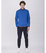 Paul & Shark Zomer Trui, Ronde Hals,  Wol, Cobaltblauw Met Rood Accenten