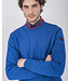 Paul & Shark Zomer Trui, Ronde Hals,  Wol, Cobaltblauw Met Rood Accenten