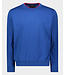 Paul & Shark Zomer Trui, Ronde Hals,  Wol, Cobaltblauw Met Rood Accenten