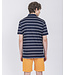 Paul & Shark Polo, Gemercericeerd Katoen, Dubbele Streep Blauw Wit