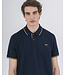 Paul & Shark Polo Korte Mouw, Donkerblauw met Gele Accenten