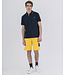 Paul & Shark Polo Korte Mouw, Donkerblauw met Gele Accenten