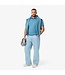 Lacoste Smart Paris, Heren Polo van Stretch Katoen Piqué, Regular Fit, IJsblauw