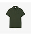 Lacoste Smart Paris, Heren Polo van Stretch Katoen Piqué, Regular Fit, Khaki Groen