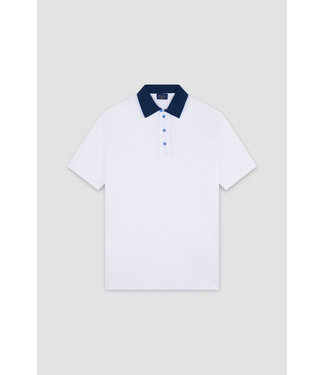 Paul & Shark Paul & Shark, Polo, Korte Mouw, X-Soft Piqué Katoen, Wit