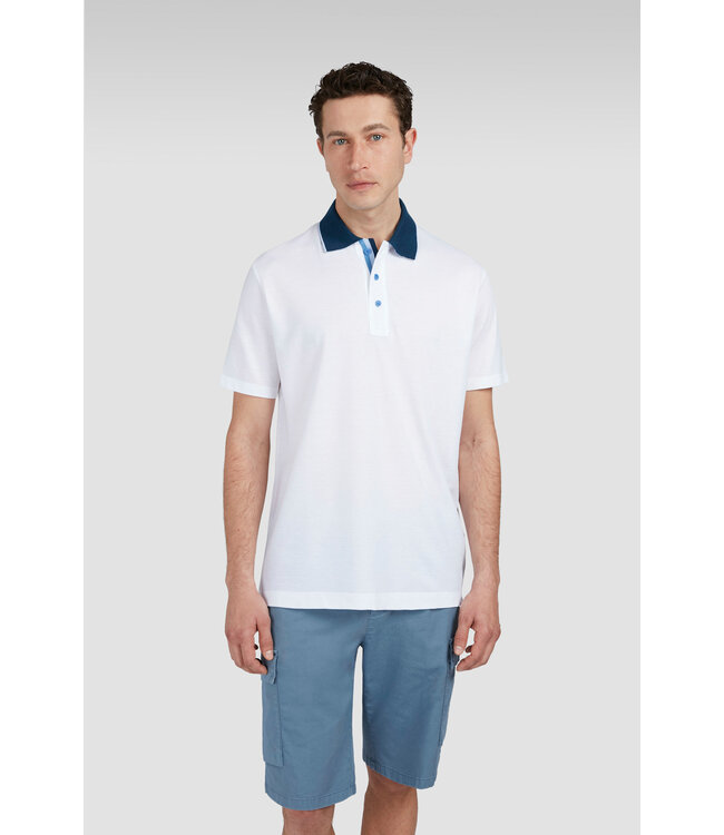 Paul & Shark Polo, Korte Mouw, X-Soft Piqué Katoen, Wit