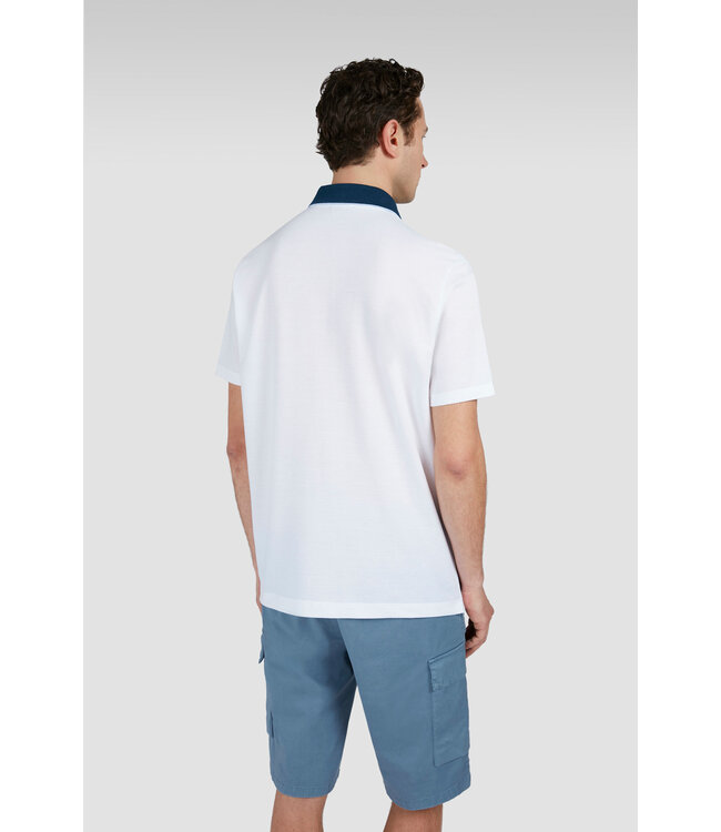 Paul & Shark Polo, Korte Mouw, X-Soft Piqué Katoen, Wit