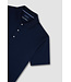 Paul & Shark Polo, Korte Mouw, Perlé Jersey Katoen, Donkerblauw