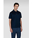 Paul & Shark Polo, Korte Mouw, Perlé Jersey Katoen, Donkerblauw