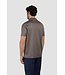 Paul & Shark Polo, Korte Mouw, Perlé Jersey Katoen, Taupe
