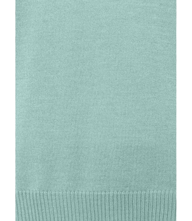 Maerz Munchen Trui, Ronde Hals, Merino Wol, Mintgroen