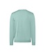 Maerz Munchen Trui, Ronde Hals, Merino Wol, Mintgroen
