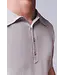 Aeden Polo, Gebreid, Korte Mouw, Taupe