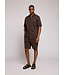 Aeden Bermuda, Shorts, Katoen, Badstof, Regular Fit, Donkerbruin