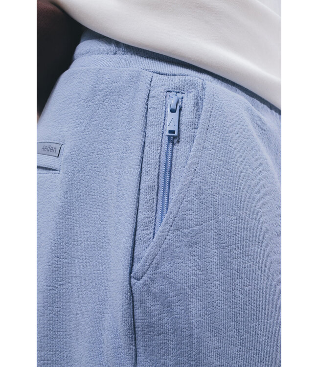 Aeden Bermuda, Shorts, Katoen, Badstof, Regular Fit, Korenblauw