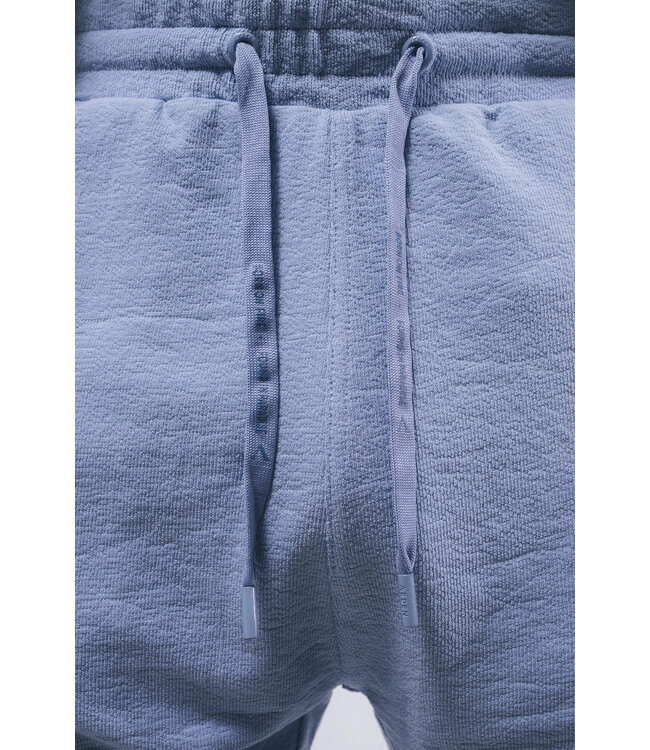 Aeden Bermuda, Shorts, Katoen, Badstof, Regular Fit, Korenblauw