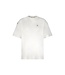 Aeden T-Shirt, Katoen, Oversized, Korte Mouw, Rugprint, Off-White