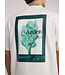 Aeden T-Shirt, Katoen, Oversized, Korte Mouw, Rugprint, Off-White