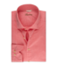 Stenstroms Overhemd, Poplin Katoen, Lange Mouw, Rood, Slimline