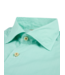 Stenstroms Overhemd, Poplin Katoen, Lange Mouw, Mintgroen, Slimline