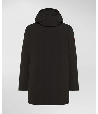 Peuterey Peuterey, Winter Jas, Driekwart Model, Performance Fabric, Grafiet Donkerblauw