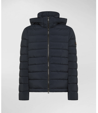 Peuterey Peuterey, Winter Jas, Kort Model, Lightweight Down, Grafiet Donkerblauw