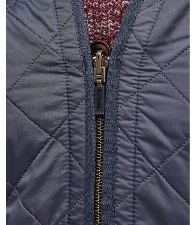 Barbour Polar Quilt, Zip-In-Liner/Losse Binnenvoering/Bodywarmer met Rits, Donkerblauw
