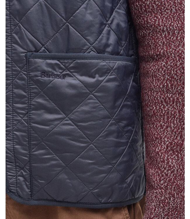Barbour Polar Quilt, Zip-In-Liner/Losse Binnenvoering/Bodywarmer met Rits, Donkerblauw