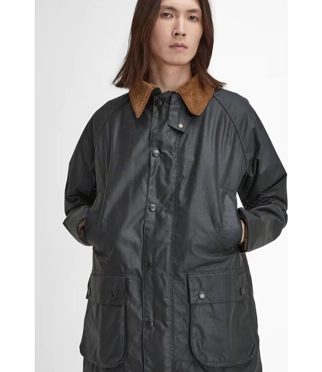 Barbour Wax Jas, Model, 130th Anniversary Edition Gamefair Waxed Jacket, Sage Groen