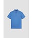 Paul & Shark Polo, Korte Mouw, Dubbel Pique Katoen, Helderblauw