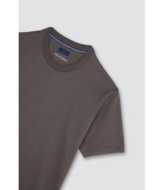 Paul & Shark Paul & Shark, T-Shirt, Piqué, Gemerceriseerd Katoen, Kleur Taupe