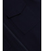 Cavallaro Napoli Overshirt met Rits, Bamboe-blend, Stretch, Donkerblauw