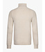 Cavallaro Napoli Trui, Half-Zip, Katoen Mix, Melange Kitkleur