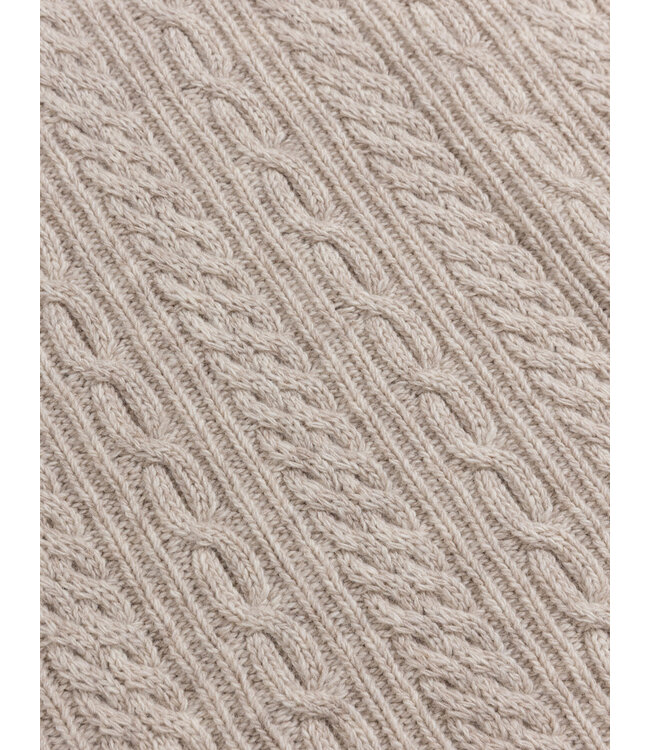 Cavallaro Napoli Trui, Coltrui, Kabelprint, Katoen Wol Mix, Kitkleur