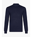 Cavallaro Napoli Trui, Turtle Neck, Viscose Mix, Donkerblauw