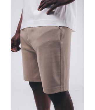 Aeden Aeden, Bermuda, Shorts, Katoen, Regular Fit, Beige