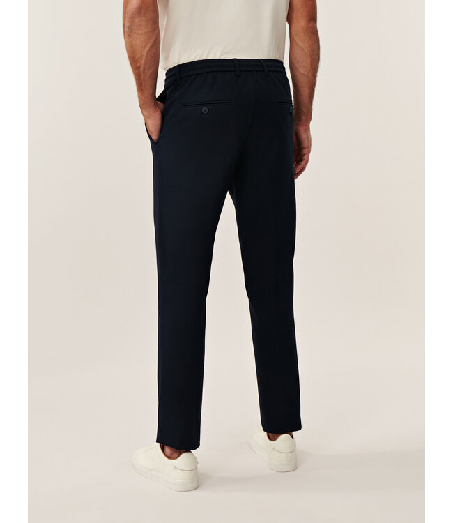 Cavallaro Napoli Heren Broek, Jogger, Chino Model, Donkerblauw