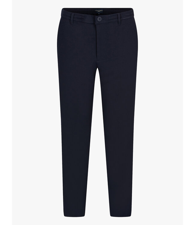 Cavallaro Napoli Heren Broek, Jogger, Chino Model, Donkerblauw