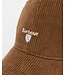 Barbour Sports Cap, Ribcord, Beige