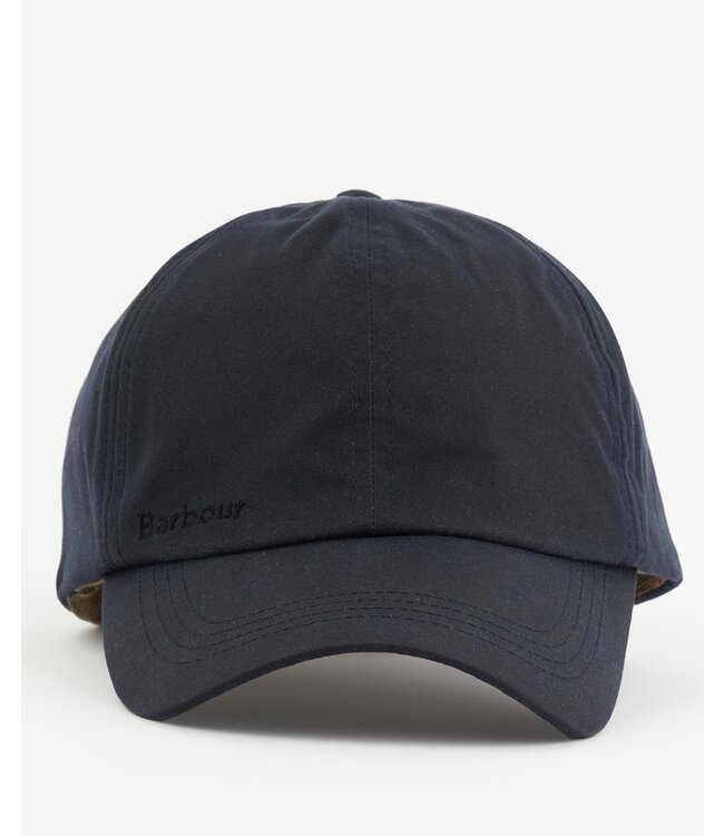Barbour Wax  Sports Cap, Anti-Perspiration,  Donkerblauw