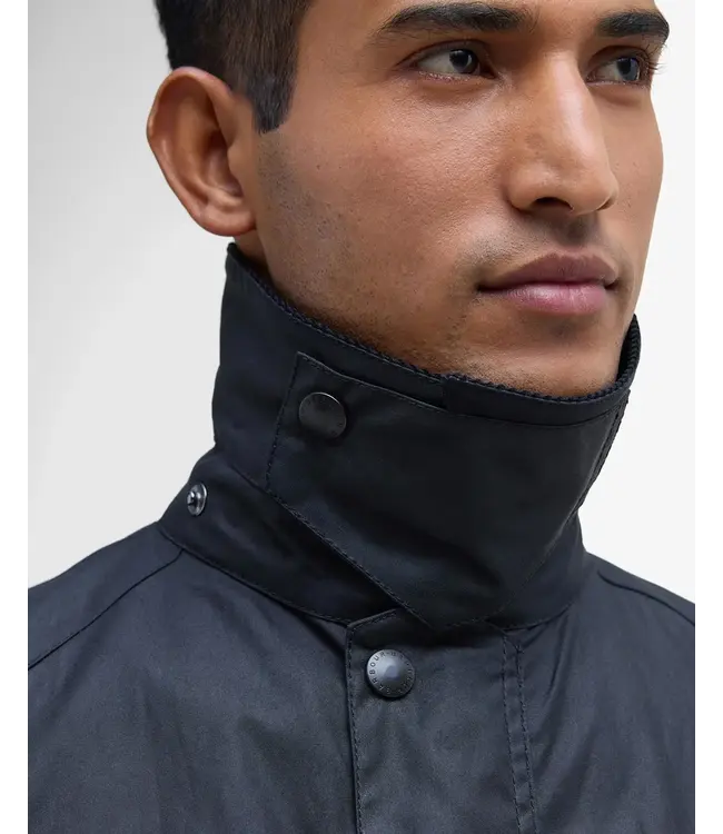 Barbour Wax Jas, Model Ashby,  Donkerblauw, Navy