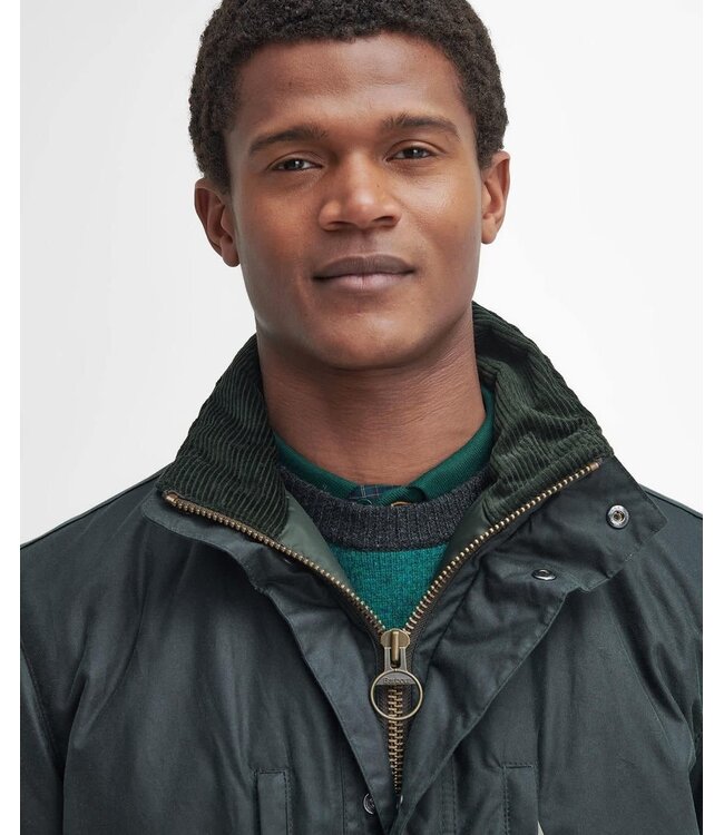 Barbour Wax Jas, Model Falstone, Sage Groen