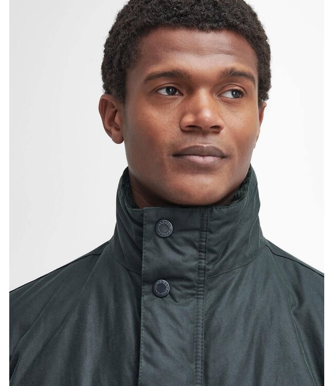 Barbour Wax Jas, Model Falstone, Sage Groen