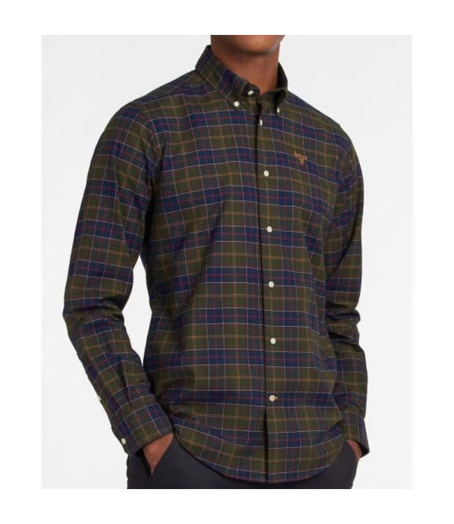 Barbour Tailored Fit, Overhemd, Katoen, Model Helmside, Classic Tartan Ruit