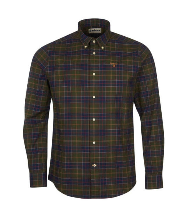 Barbour Tailored Fit, Overhemd, Katoen, Model Helmside, Classic Tartan Ruit