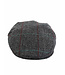 Barbour Pet, Type Cairn Flat Cap, Grijs, Rood, Blauw